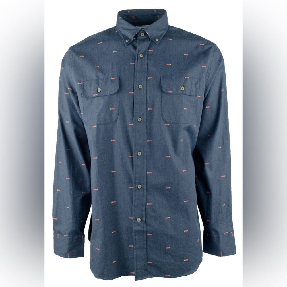 Southern Tide Men’s Straight Shooter Brushed Twill Classic Fit Button Down Shirt